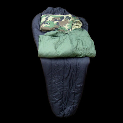 Sleeping Bag Black/Camo