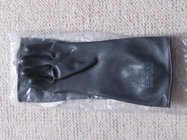 NBC chemical gloves